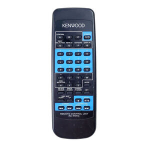 Kenwood Remote Control RC-P0714 Multi-CD Player Black Blue - OEM Original Retro
